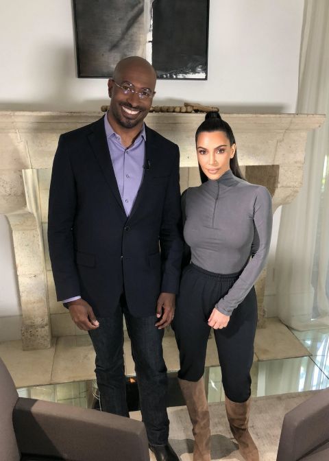 Kim Kardashian and Van Jones are rumored to be new lovers